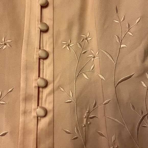 Karin Stevens Light Pink 2 piece Dressy Jacket & Skirt Set - Picture 5 of 16